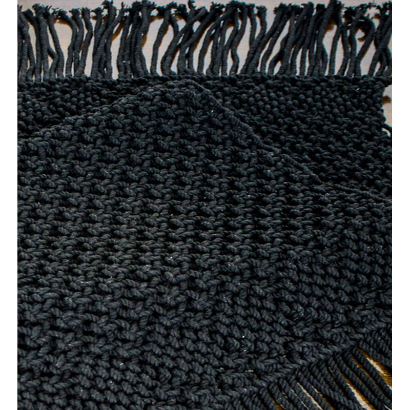 Chemin de table Arsula, Noir