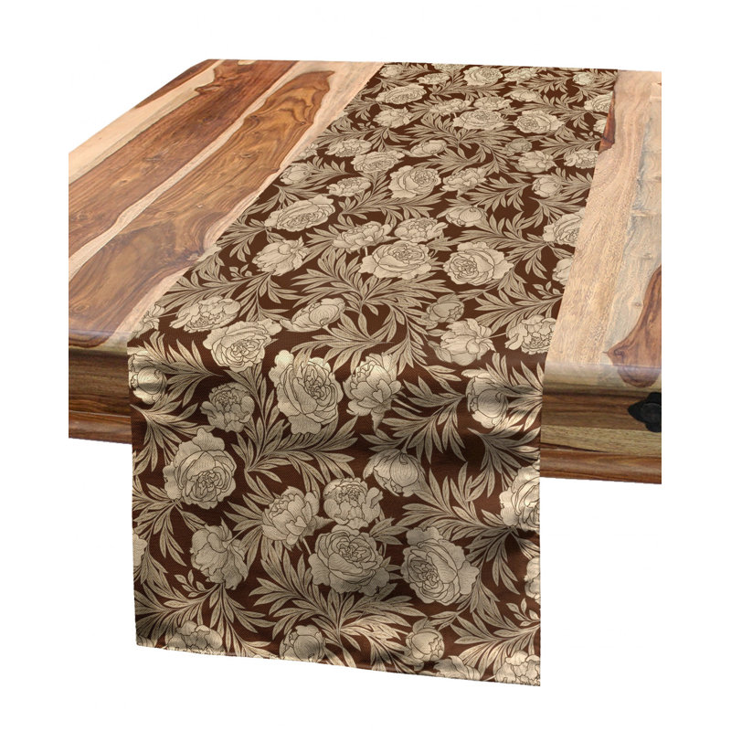 Flower Table Runner
