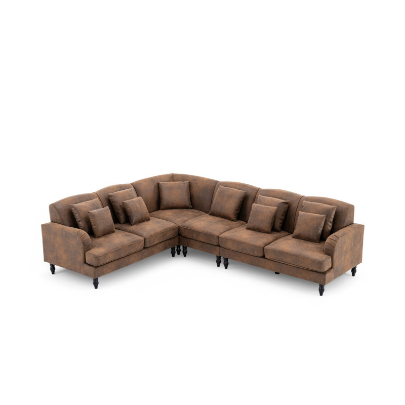Modular Corner Sofa 2C3/3C2, Brown