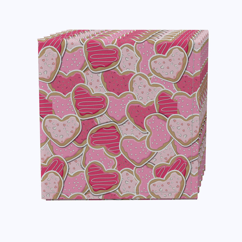 Damionna Cotton Twill No Pattern Square Napkin