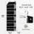2 Pack Over The Door Organizer, 5-Layer Hanging Storage with 5 Pockets and 10 Mesh Side Pockets for Bedroom, Bathroom, Pantry and Nursery-119402915