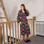 Mid-Calf Bathrobe with Pockets-75051934