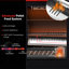 Barbecue au charbon en baril avec fumoir 24 po Costway-70882170