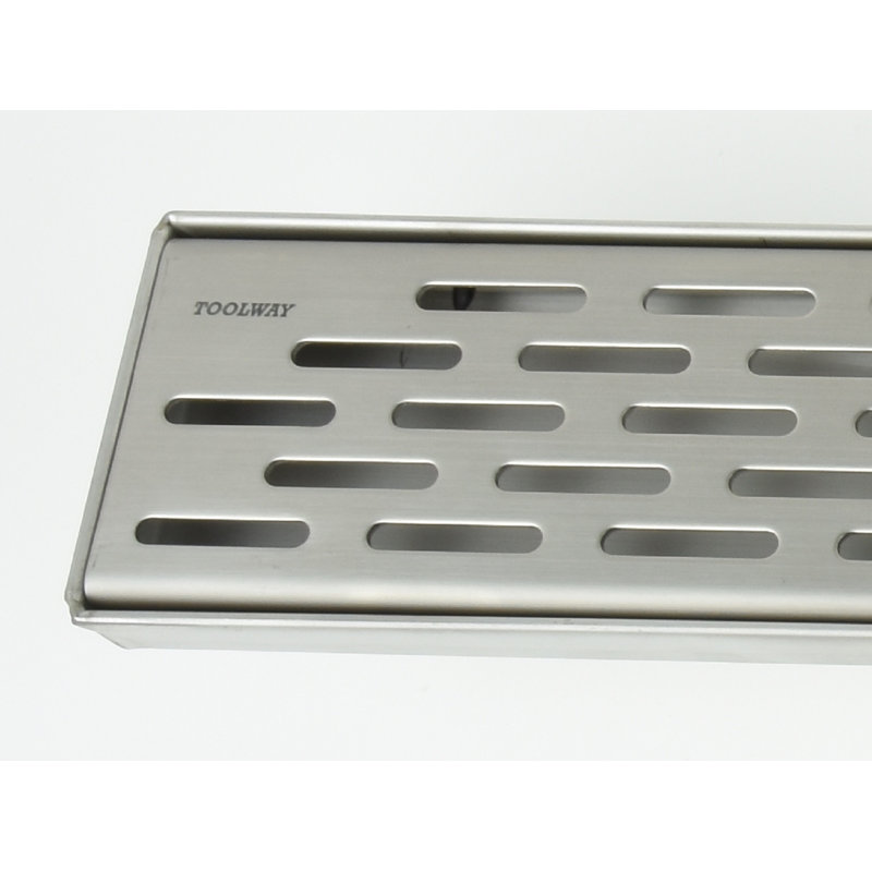 Drain de douche à grille linéaire 2"