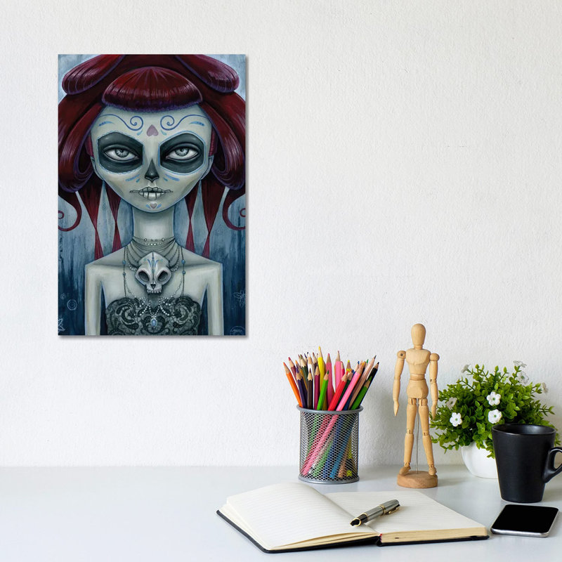 Sweet Rose by Megan Majewski - Wrapped Canvas Print, 20.32 cm H x 30.48 cm W