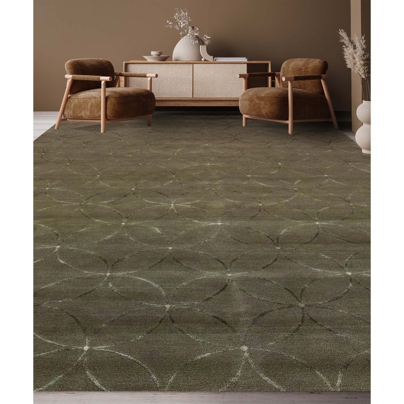 Geometric Area Rug, Rectangle 8' x 10'