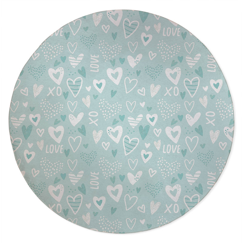Love Kids Play Mat, Round 5'