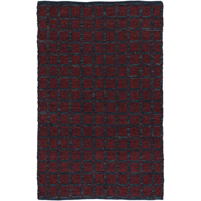 Tapis rouge / noir Lee-Abele