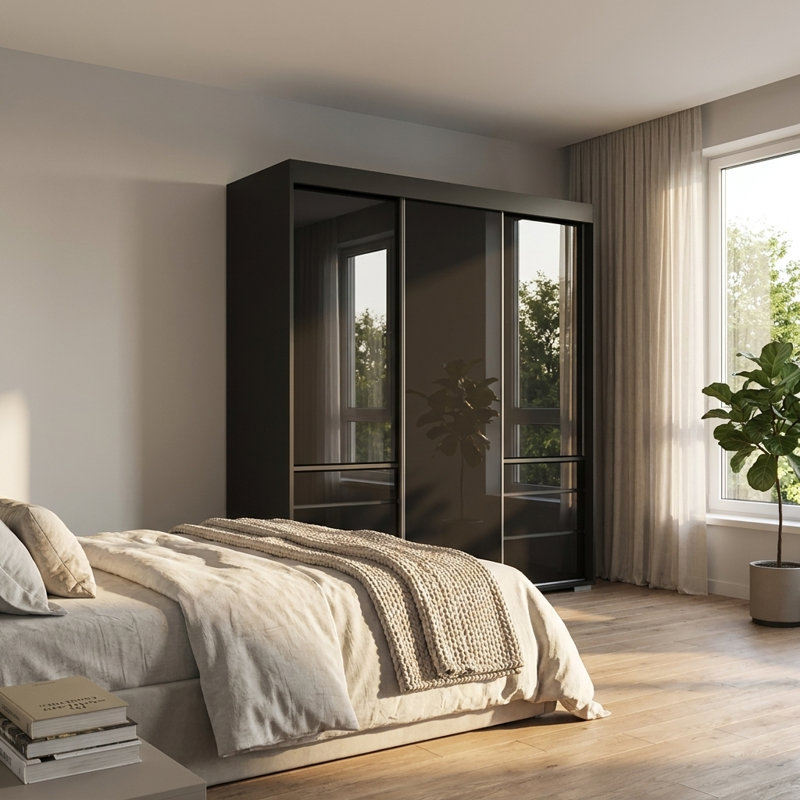 Garde-robe noir 71 "Monaco 71", Noir
