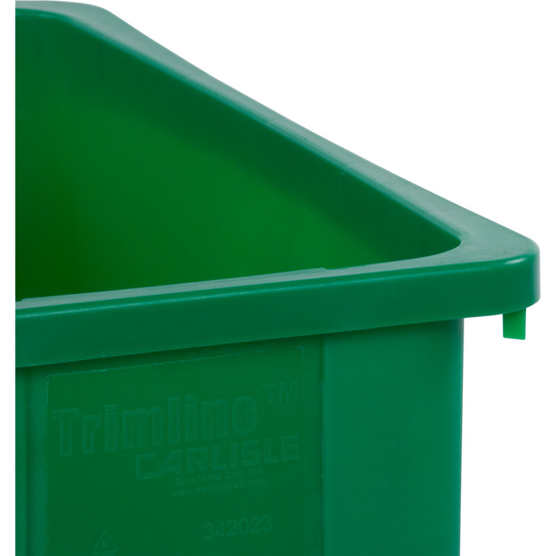 Poubelle 23 gallons trimline, Vert