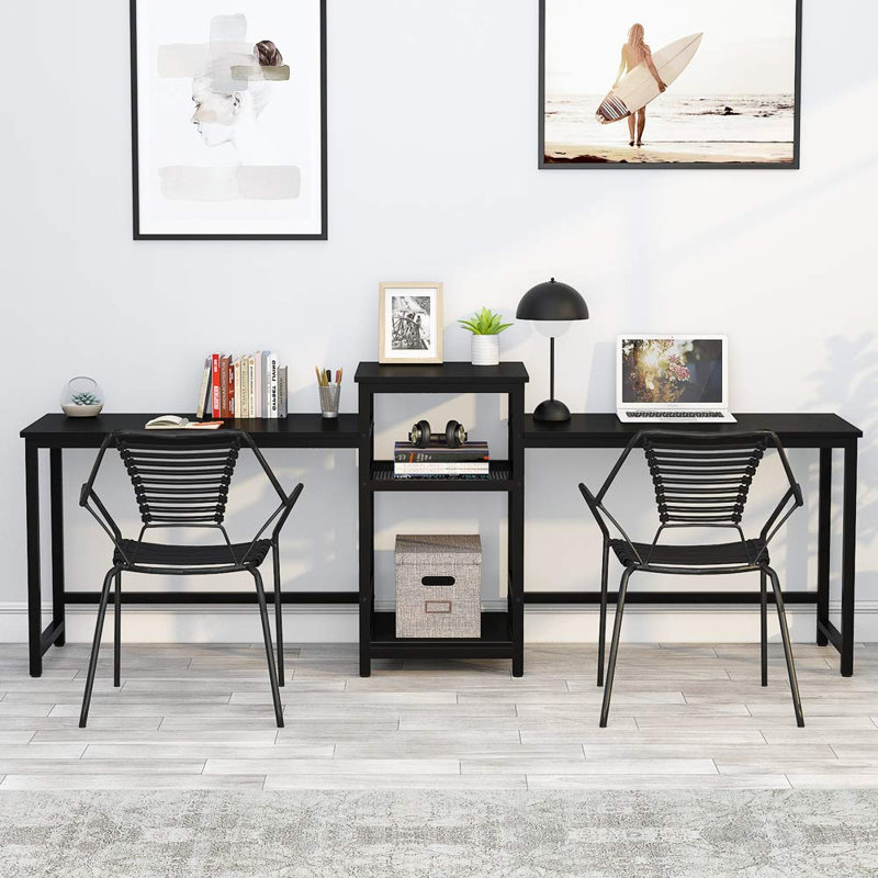 Jerrels Computer Desk, Black