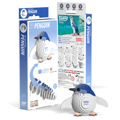 EUGY - pingouin en 3D