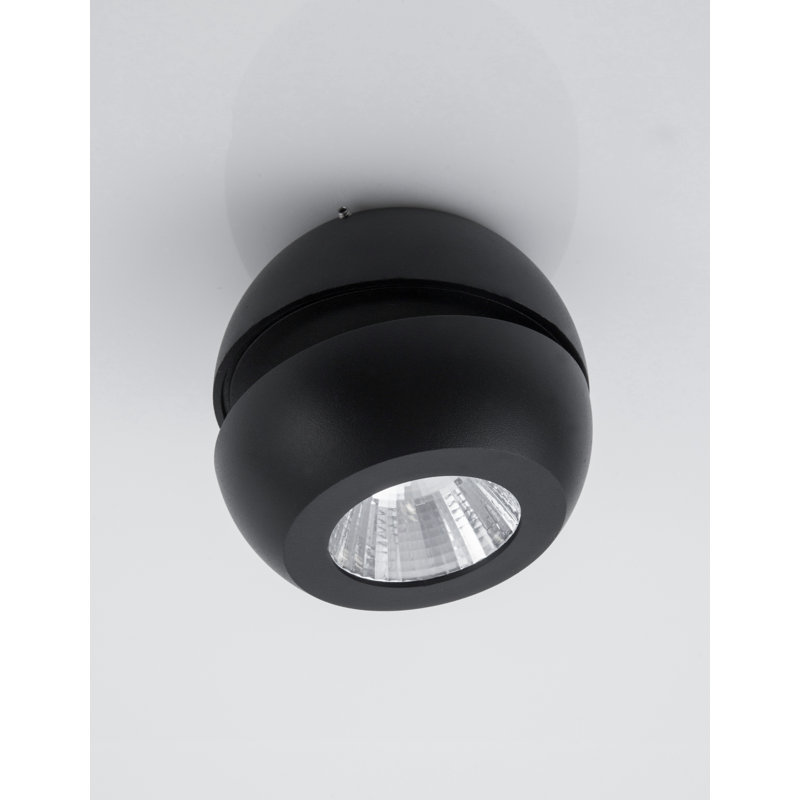 LED Flush Mount, Black