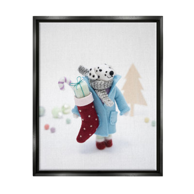 Photographie de bas de Noël dalmatien par Lemon & Sugar