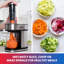 Spiraleur de légumes électrique Total Chef avec 3 pales