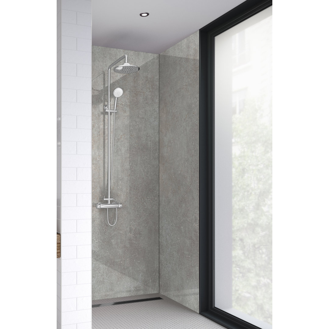 60mm 59mm W x 242mm H Decorative Wall Panel with Glass