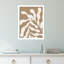 Retro Matisse Inspired Abstract Botanical 1 Beige by The Creative Bunch Studio-457970148-457970147