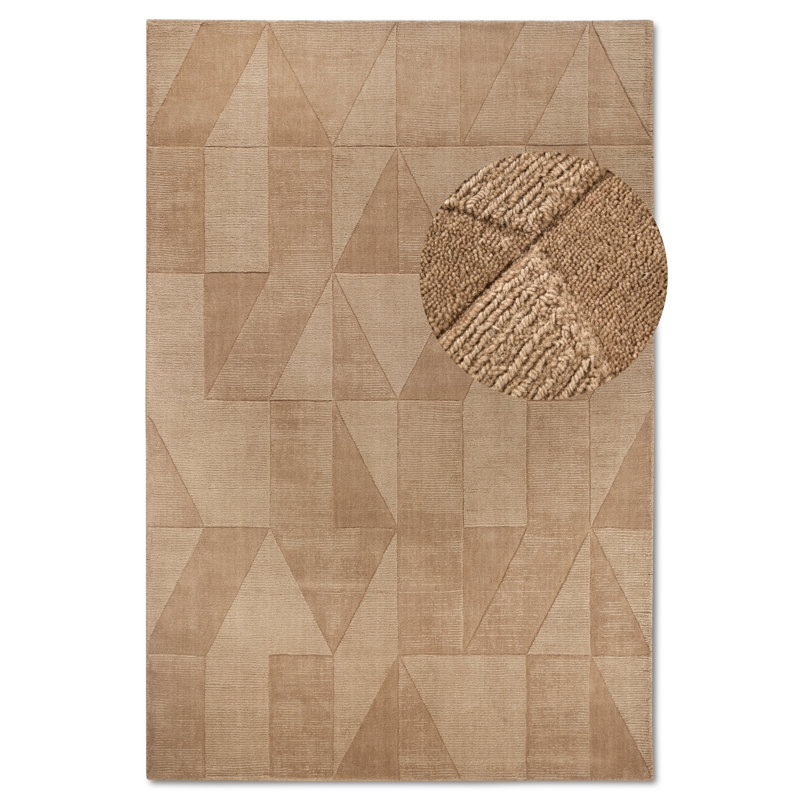 Kollektion 1906 Hand Crafted Hand Loomed Area Rug, Rectangular 170 cm x 120 cm