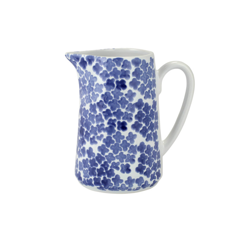 Santorini Ceramic Pitcher