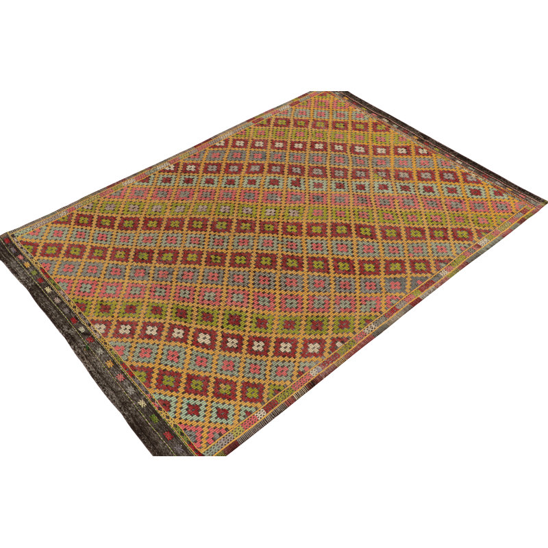 Cecim One-of-a-Kind 6'9" X 9'8" Hand Knotted Area Rug