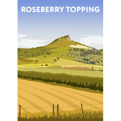 'Roseberry Topping 6' by Richard O'Neil - Print