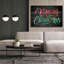 «Merry Christmas Licence Plates» par Design Turnpike, estampe numérique sur toile-2080414990