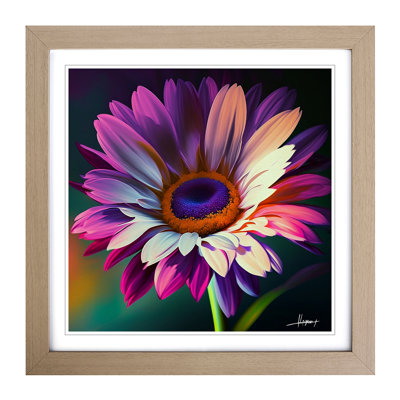 Daisy Fauvism No.1 - Framed Print