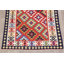 Tapis intérieur de couleur orange/rouille 4 pi 1 po x 7 pi en laine one-of-kind à la main noué la new Shelbie