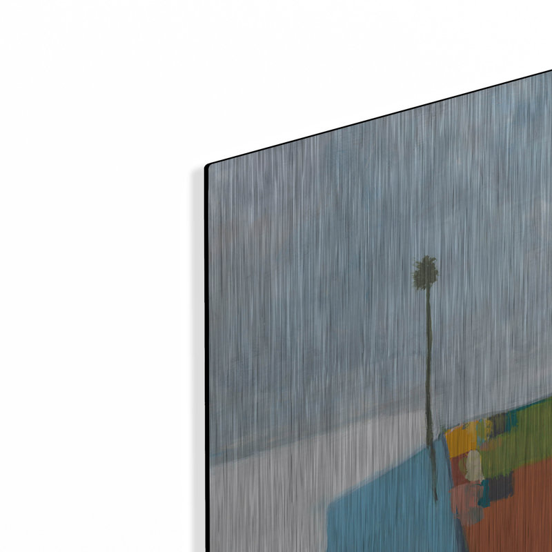 Winston Porter 'Under A Stormy Sky' by Jan Weiss Metal Wall Art, 12" H x 16" W