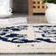 Tapis imitation tissage texturé Tapis rétro pour le salon Tapis à médaillon oriental Boho-646587103