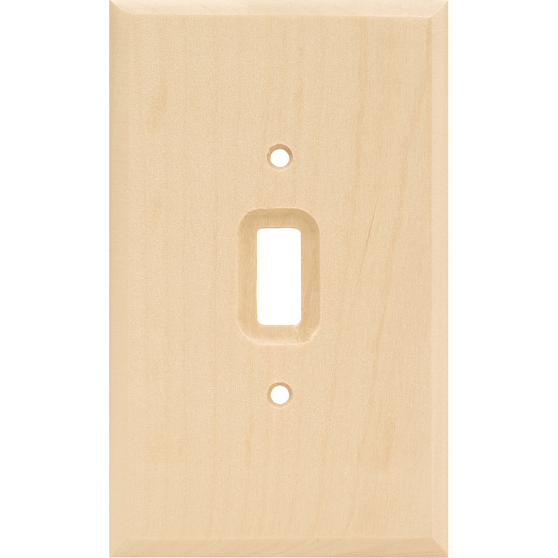 1-Gang Toggle Light Switch Wall Plate