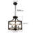 Aonesty 4-Light Lantern Chandelier-1287655496