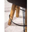 Hejira Upholstered Counter Stool with Solid Wood Frame-958164252