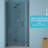 36 - Inch Wide Fold Shower Door In Matte Black, 72 High, Bi With Tempered Glass, Water Screen , Stainless Steel Frame And Hinges, Reversible Left/right Opening, 180° Rotate Angle, Adjustable For
