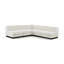 Canapé modulaire rembourré 5 pièces Quinn-94191431