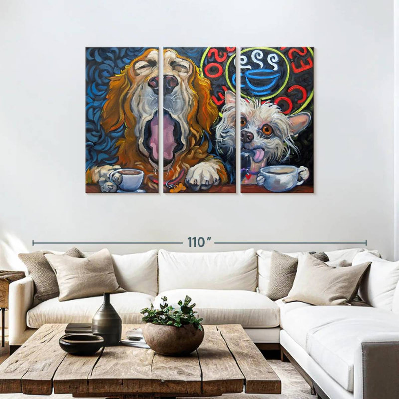 Ketti One Cup Shy, 48" H x 74" W