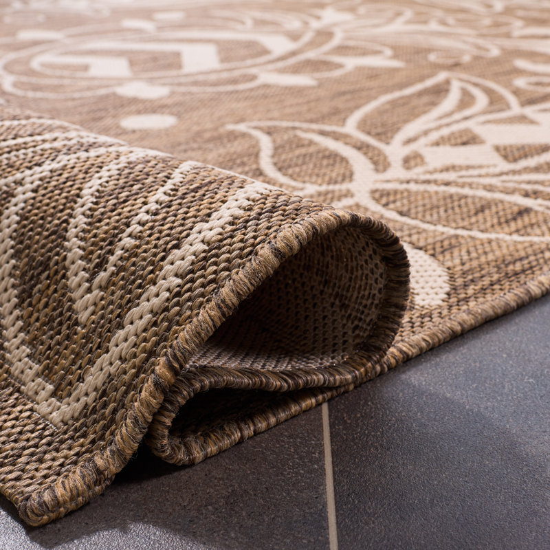 Sabir Performance Floral Indoor/Outdoor Area Rug, Runner 2'2" x 8'