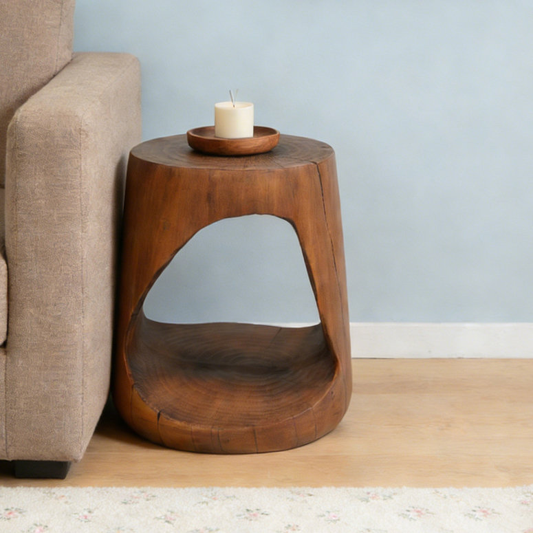 Table d'appoint, Marron antique
