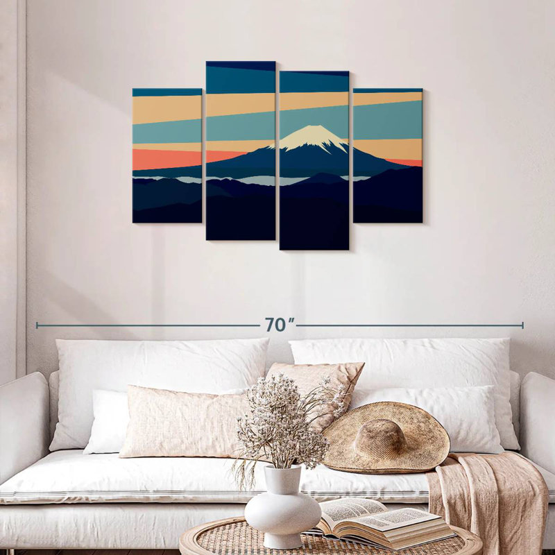 Mount Fuji Horizon, 27" H x 43" W