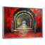 Passerelle rouge rouge et verte - tunnel, art mural, salon-1493733666-1464320672
