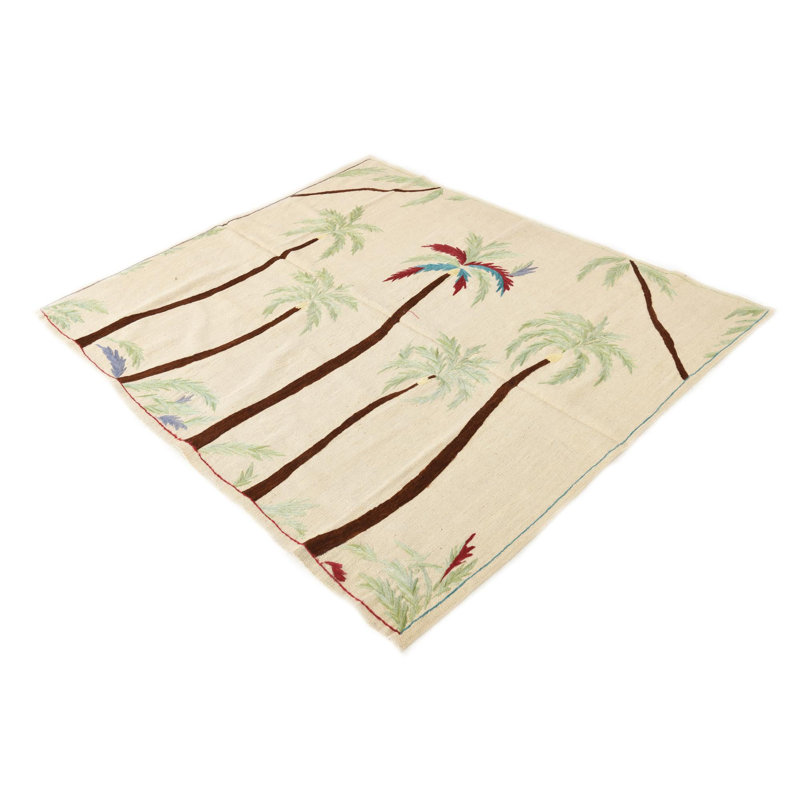 6 Ft Rectangle Perry Ivory Rug