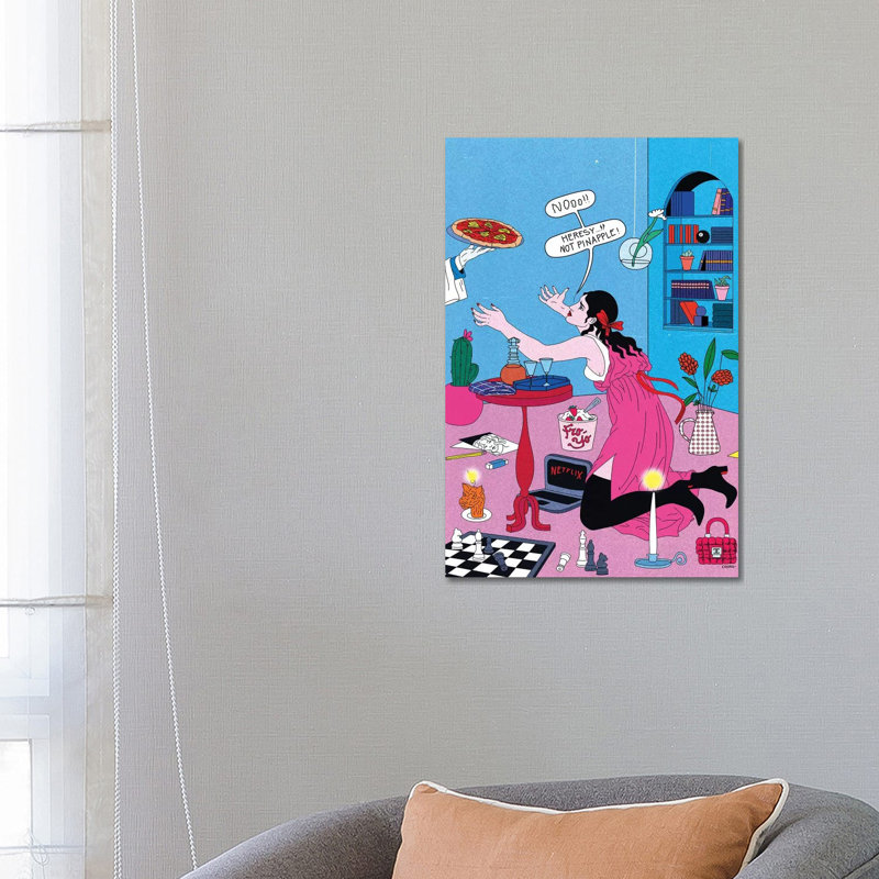Heresy by Cosmo - Wrapped Canvas Print, 66.04 cm H x 45.72 cm W x 3.175 cm D