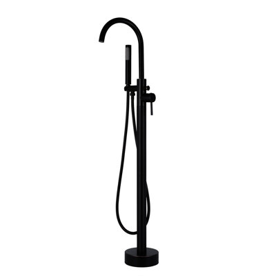 1 Handle Floor Clawfoot Tub Faucet