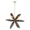 Estrella Del Mar 14-Light Chandelier in Centura with Burnished Gold by Breegan Jane