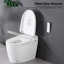 Toilette intelligente avec siège chauffant pour la nuit, la chasse d'eau et la chasse d'eau. Céramique, bidet d'une hauteur de 19,18 po et d'une profondeur de 30,9 po, siège, délavé, 92,8 lb lourd