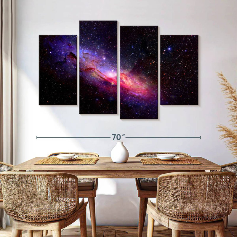 Oberle Galaxy In Space, 42" H x 68" W