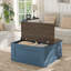 Table basse carrée avec rangement caché Jareal, table basse de style campagnard, table basse à plateau relevable pour le salon-1518612870