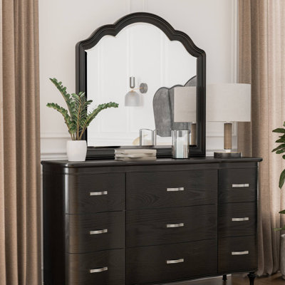 Miroir Glam 41,9 ", noir