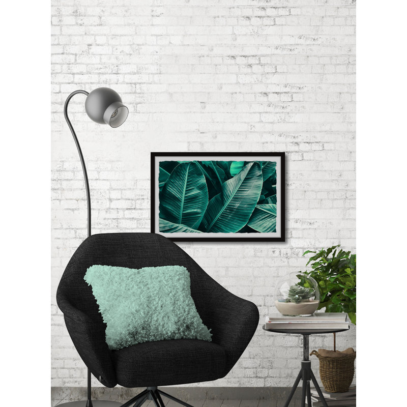 Lush Foliage - Single Picture Frame Painting, 20 cm H x 30 cm W