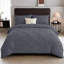 Microfiber Solid Colour Duvet Cover Set with Pillowcases Included-123168357-123168358